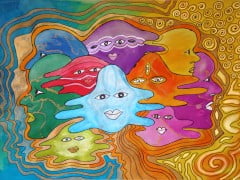 Schilderen a la Hundertwasser